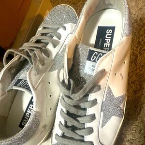 Swarovski crystal Golden Goose sneakers. Excellent condition. $1200 new